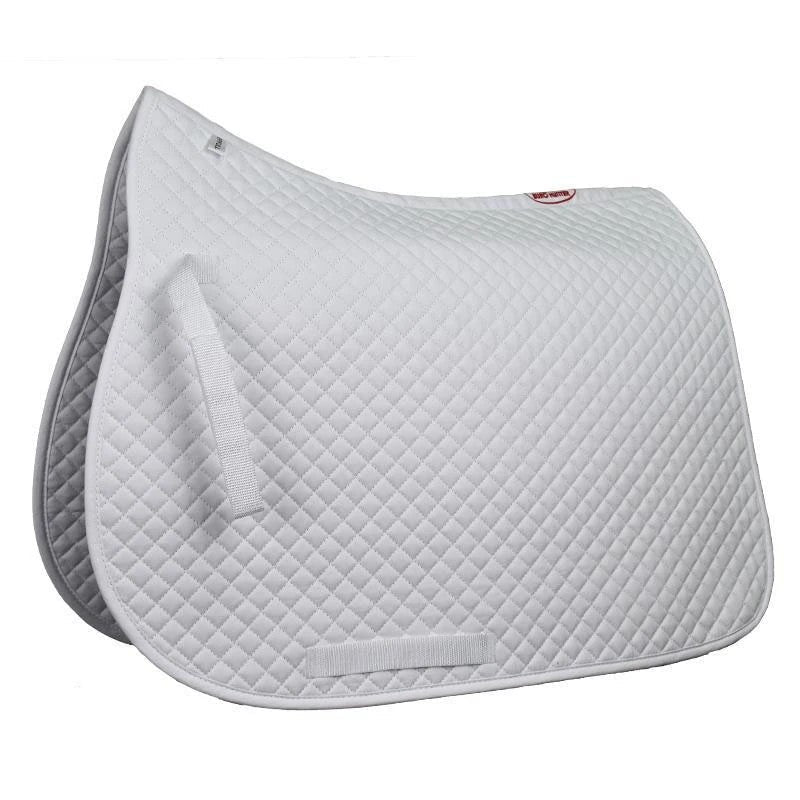 Saddlecloth All Purpose Quilted Eurohunter White-Ascot Saddlery-The Equestrian