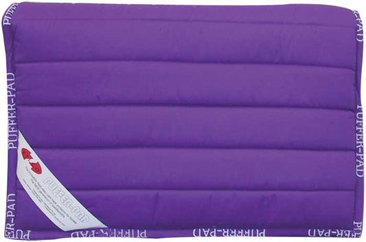 Saddlecloth All Purpose Puffer Purple-Ascot Saddlery-The Equestrian