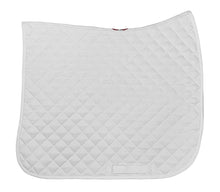 Saddlecloth Dressage Basics White-Ascot Saddlery-The Equestrian