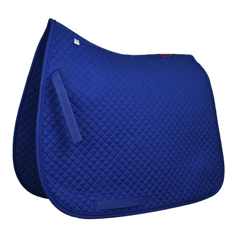 Saddlecloth Dressage Quilted Eurohunter Royal Blue Full-Ascot Saddlery-The Equestrian