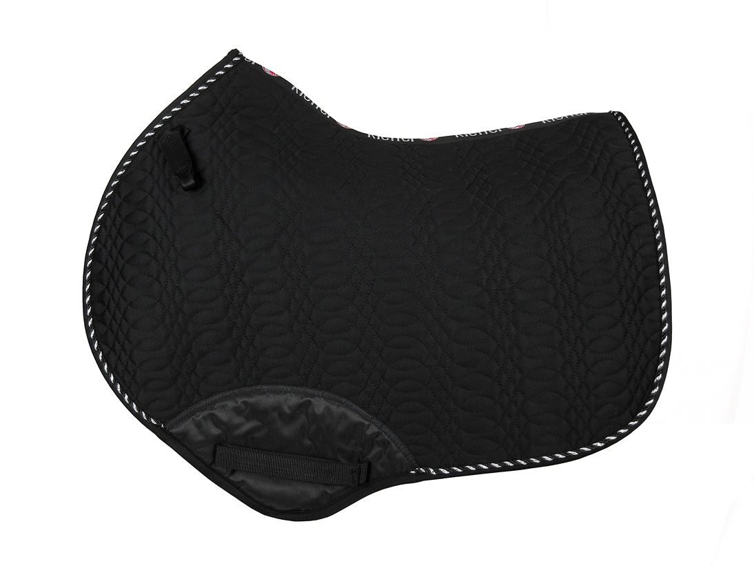 Saddlecloth Jumping Kieffer With Black/white Cord-Ascot Saddlery-The Equestrian