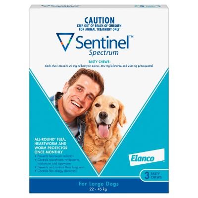 Sentinel Dog 22kg-45kg Large 3 Pack-Ascot Saddlery-The Equestrian