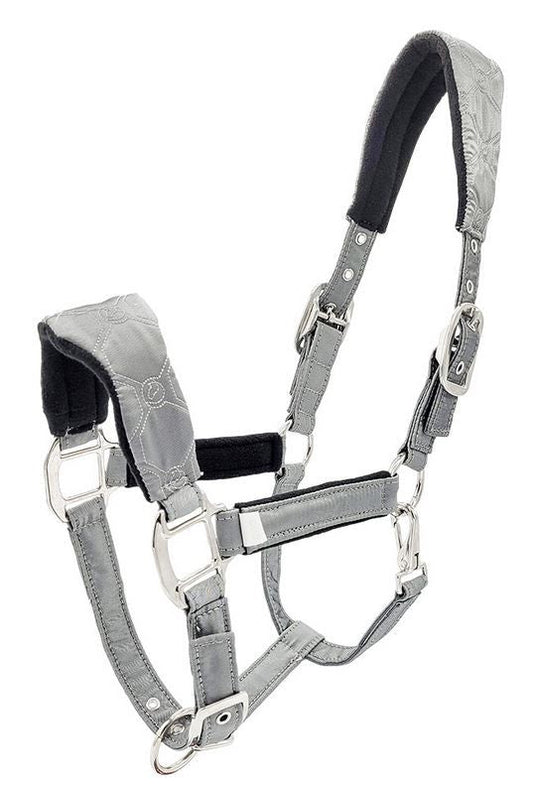 Headstall Shimmer Silver Full-Ascot Saddlery-The Equestrian