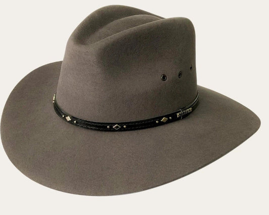 Hat Stetson Bluegrass Smoke-Ascot Saddlery-The Equestrian