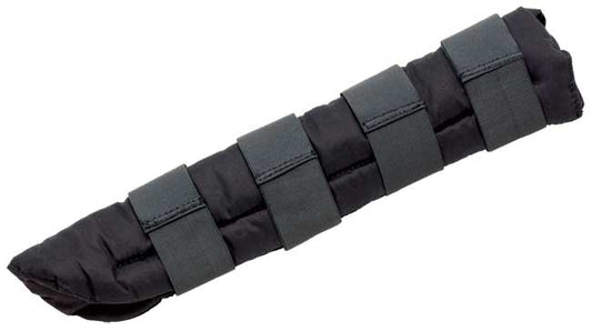 Tail Wrap Padded With Velcro Black-Ascot Saddlery-The Equestrian