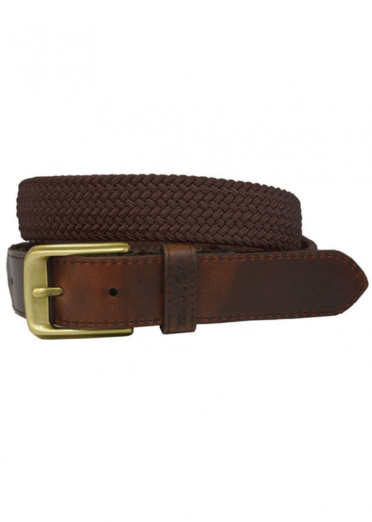 Belt Thomas Cook Comfort Dark Brown & Dark Brown-Ascot Saddlery-The Equestrian