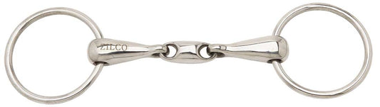 Training Bit Kk Style Thick Mouth Stainless Steel-Ascot Saddlery-The Equestrian