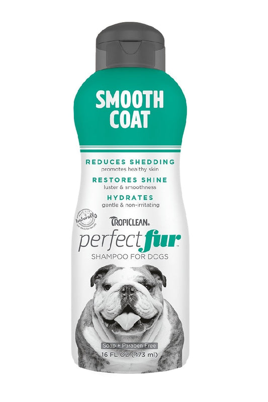 Tropiclean Perfect Fur Smooth Coat Shampoo 473ml-Ascot Saddlery-The Equestrian