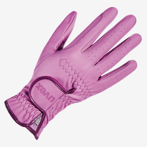 Gloves Uvex Sportstyle Kids Violet-Ascot Saddlery-The Equestrian