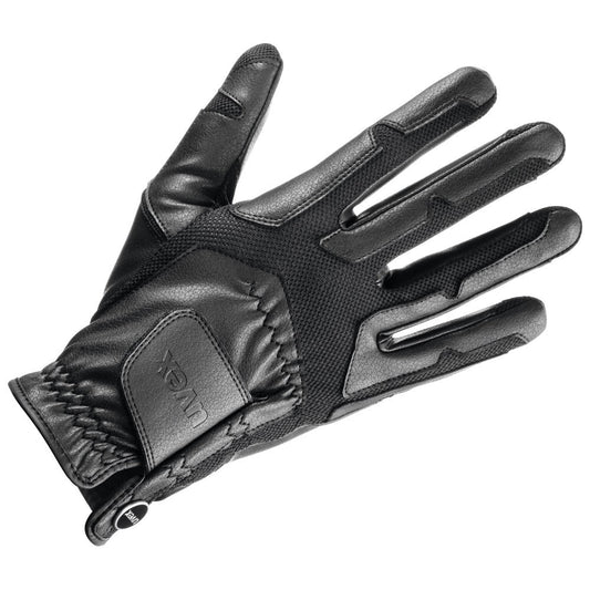 Gloves Uvex Ventraxion Black-Ascot Saddlery-The Equestrian