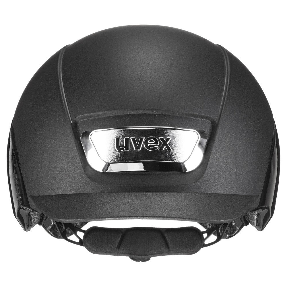 Helmet Uvex Elexxion Pro Matt/shiny Black 55cm-56cm-Ascot Saddlery-The Equestrian