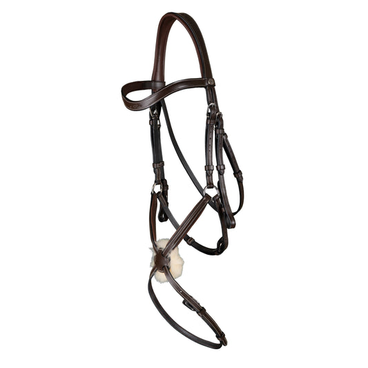 Working By Dy'on Collection - Figure 8 Noseband Bridle-Little Equine Co-The Equestrian