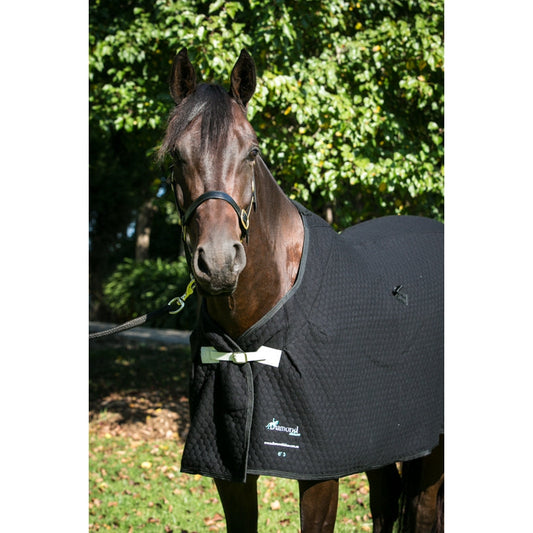 Deluxe Quilted Wool Rug-Diamond Deluxe Horsewear-The Equestrian