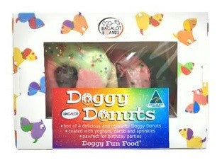 Wagalot Doggy Fun Food Donuts 4pack-Ascot Saddlery-The Equestrian