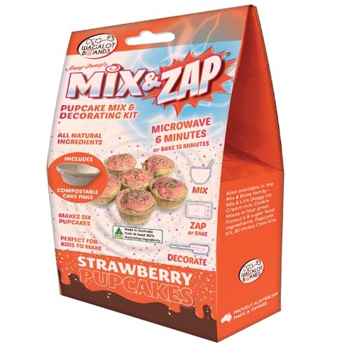 Wagalot Mix & Zap Strawberry Pupcake Kit-Ascot Saddlery-The Equestrian