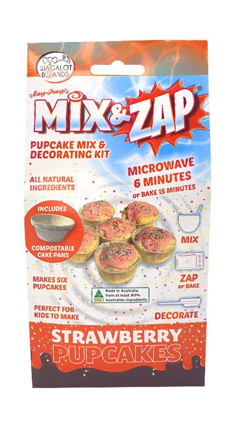 Wagalot Mix & Zap Strawberry Pupcake Kit-Ascot Saddlery-The Equestrian