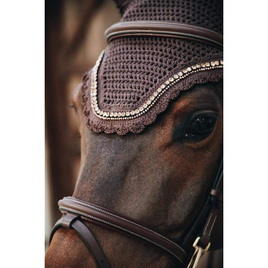 Kentucky Wellington Stone and Pearl Fly Veil-Dapple EQ-The Equestrian
