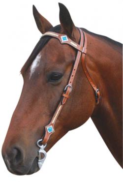 Bridle Western Stones Full-Ascot Saddlery-The Equestrian