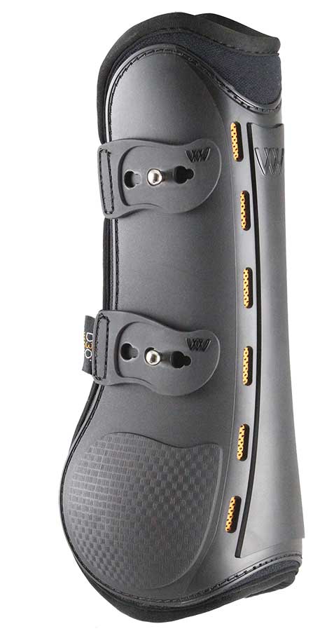 Tendon Boots Smart Woof Black-Ascot Saddlery-The Equestrian
