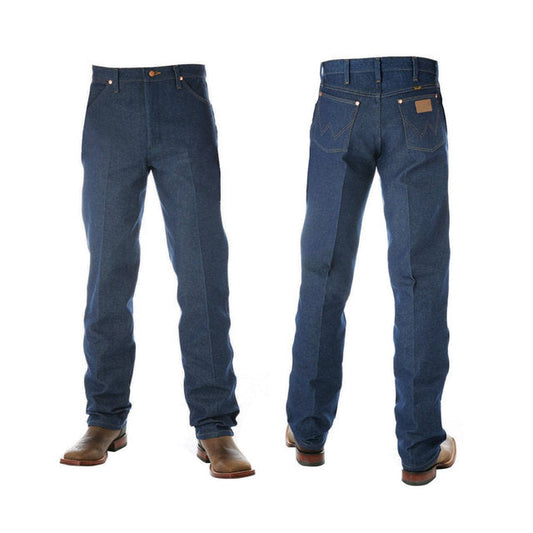 Jeans Wrangler Cowboy Cut Original Prewashed Indigo Mens-Ascot Saddlery-The Equestrian
