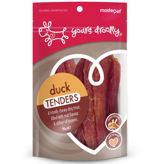 Yours Droolly Dog Treat Duck Tenders 450gm-Ascot Saddlery-The Equestrian