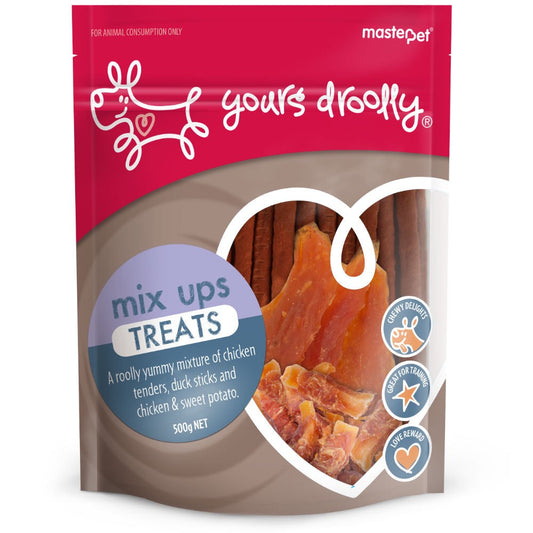 Yours Droolly Dog Treat Mix Up Treats 500gm-Ascot Saddlery-The Equestrian