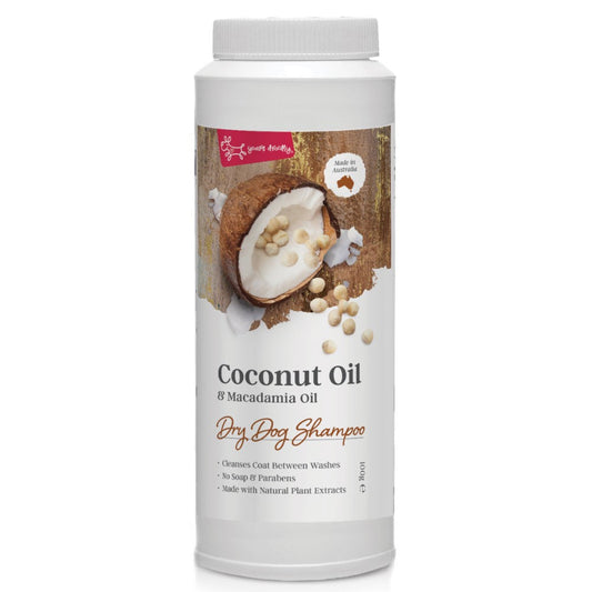 Yours Droolly Natural Coconut Dry Shampoo 100gm-Ascot Saddlery-The Equestrian