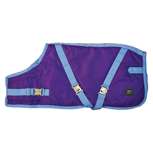 Zeez Dog Coat Supreme Grape Purple & Blue-Ascot Saddlery-The Equestrian