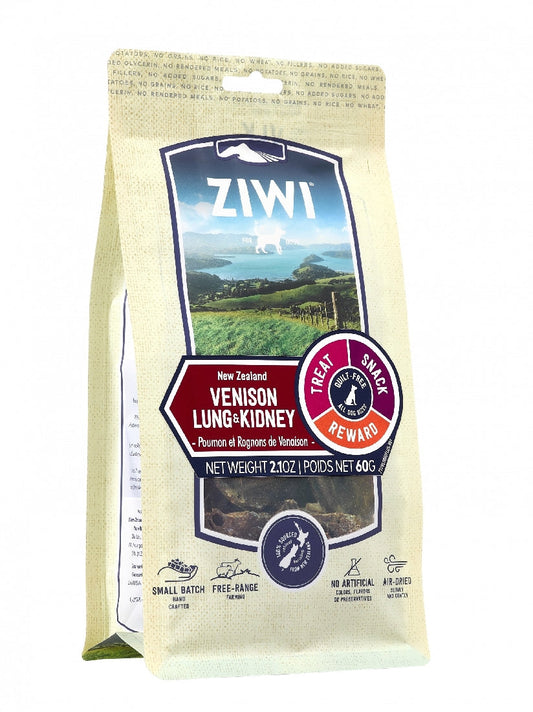 Ziwi Peak Treat Venison Lung & Kidney Oral Chew 60gm-Ascot Saddlery-The Equestrian