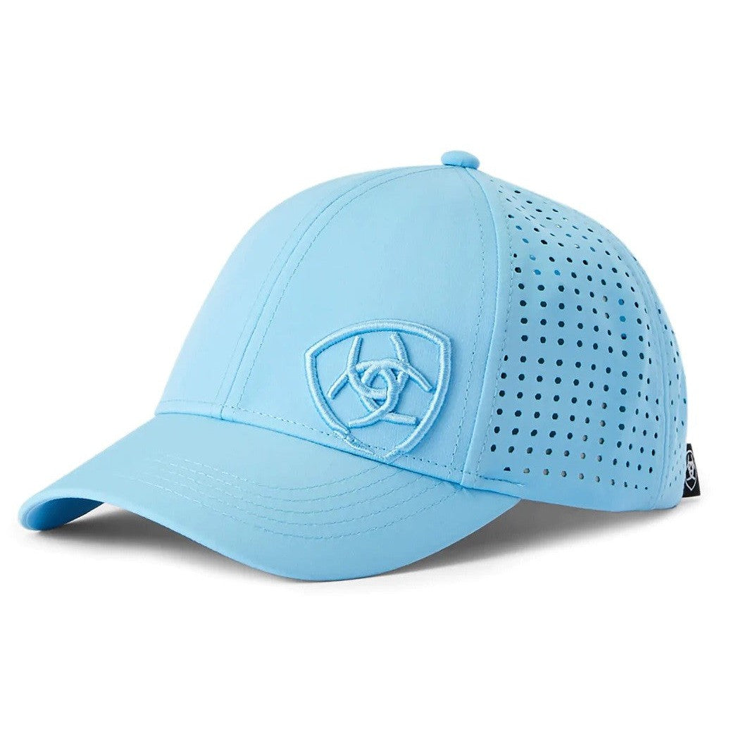 Unisex Milky Blue Ariat Tri Factor Cap-Ascot Saddlery-The Equestrian