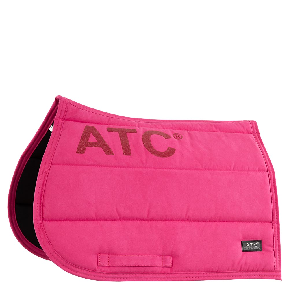 ANKY pink saddle pad for equestrian use, quilted design.