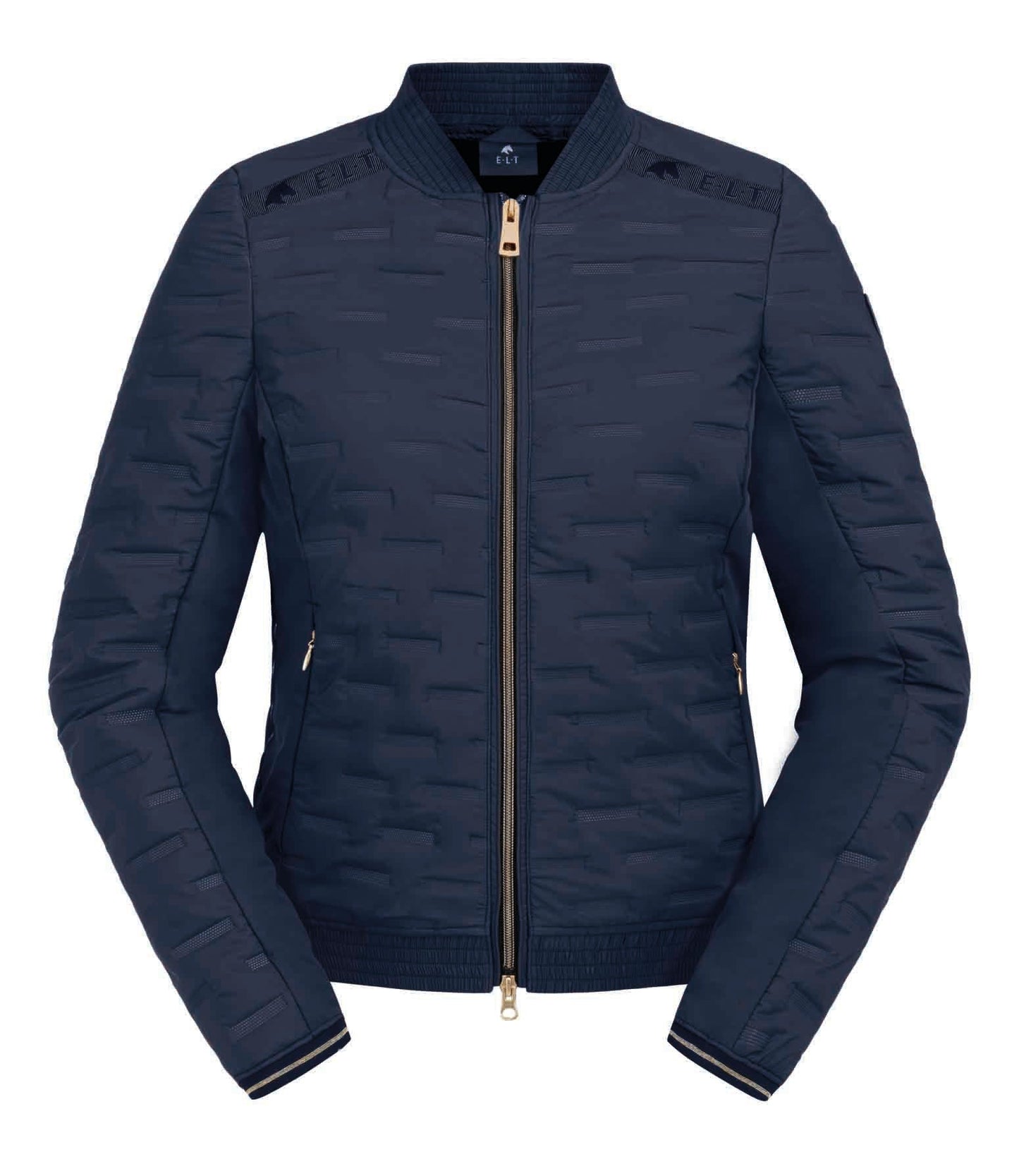 ELT Lourdes Softshell Mix Jacket Night Blue-Top Brands-The Equestrian