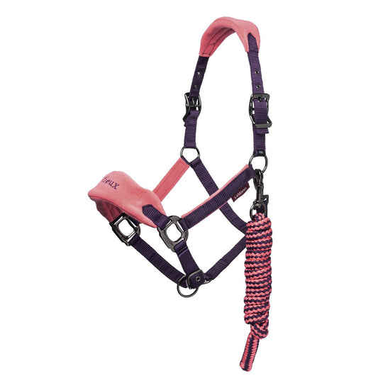 LeMieux Vogue Headcollar with Leadrope - Fleece Material-Southern Sport Horses-The Equestrian