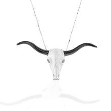 Kelly Herd Necklace Longhorn Skull-Top Brands-The Equestrian