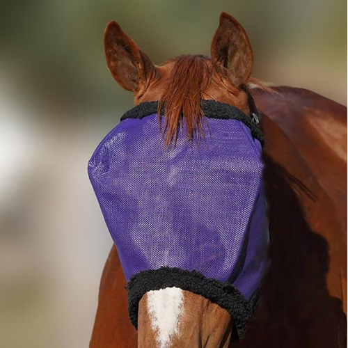 Flyveils By Design Flymask - Fur trim-Trailrace Equestrian Outfitters-The Equestrian