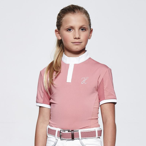 Harcour Girl's Monica Competition Polo-Trailrace Equestrian Outfitters-The Equestrian