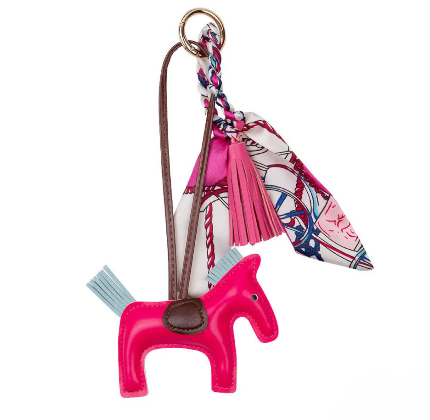 Deluxe Pony Keyring | Hot Pink-Ippico Equestrian-The Equestrian