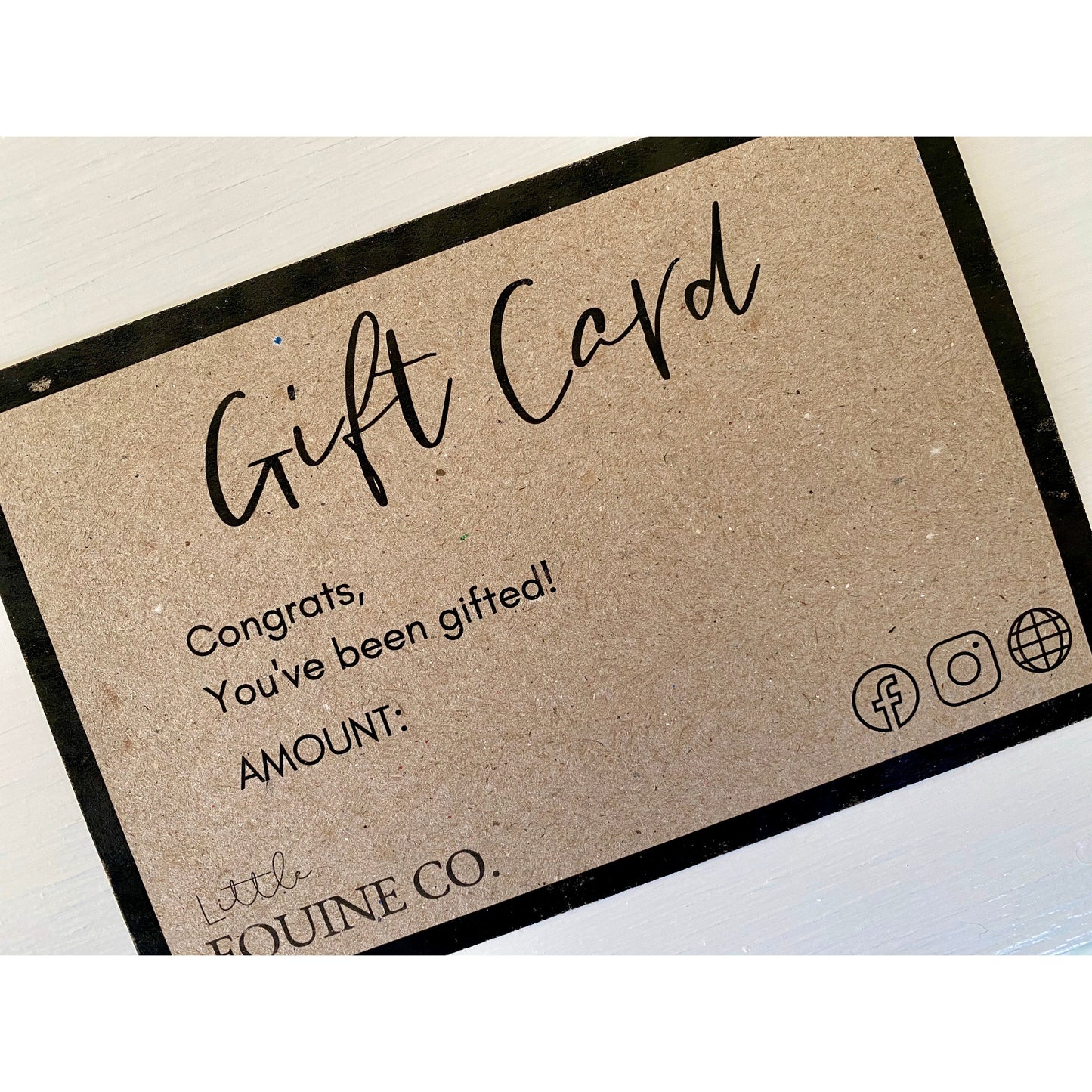 Gift Cards-Little Equine Co-The Equestrian