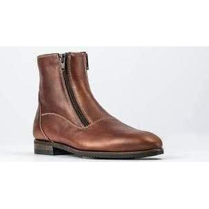 Secchiari CLASSIC Zip Ankle Boots with Elastic-Dapple EQ-The Equestrian