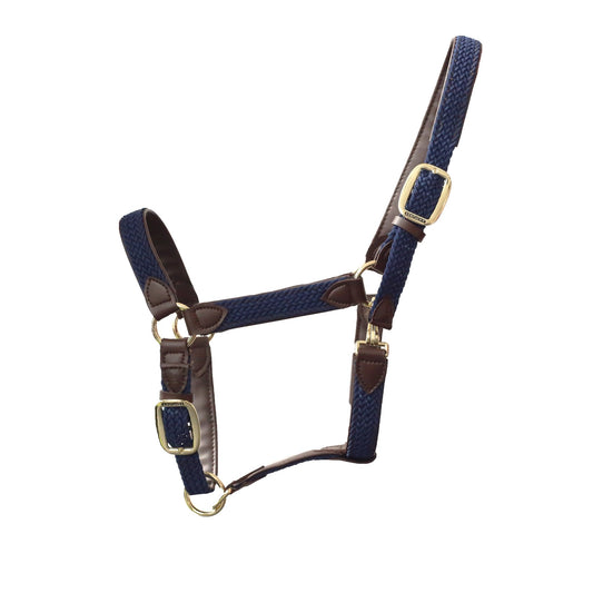 Kentucky Horsewear Plaited Nylon Halter-Trailrace Equestrian Outfitters-The Equestrian
