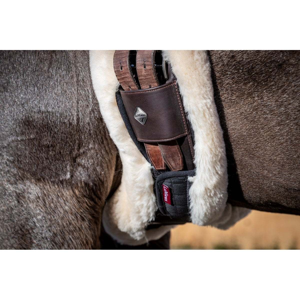 LeMieux Lambswool Anatomic Girth Cover-Southern Sport Horses-The Equestrian