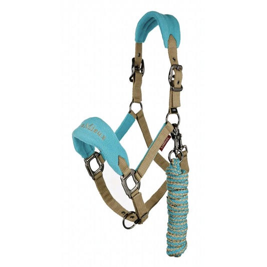 LeMieux Vogue Headcollar with Leadrope - Fleece Material-Southern Sport Horses-The Equestrian