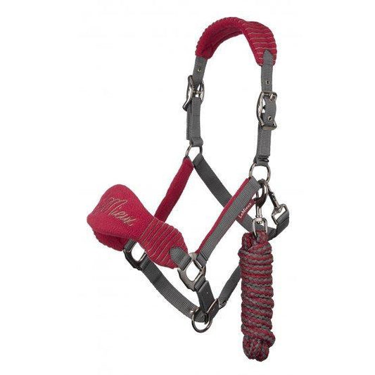 LeMieux Vogue Headcollar with Leadrope - Fleece Material-Southern Sport Horses-The Equestrian