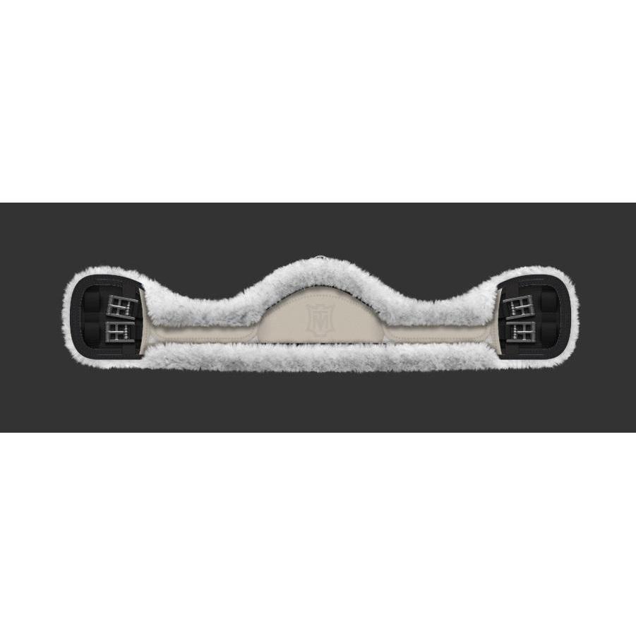 Mattes Asymmetric Leather Girth-Trailrace Equestrian Outfitters-The Equestrian