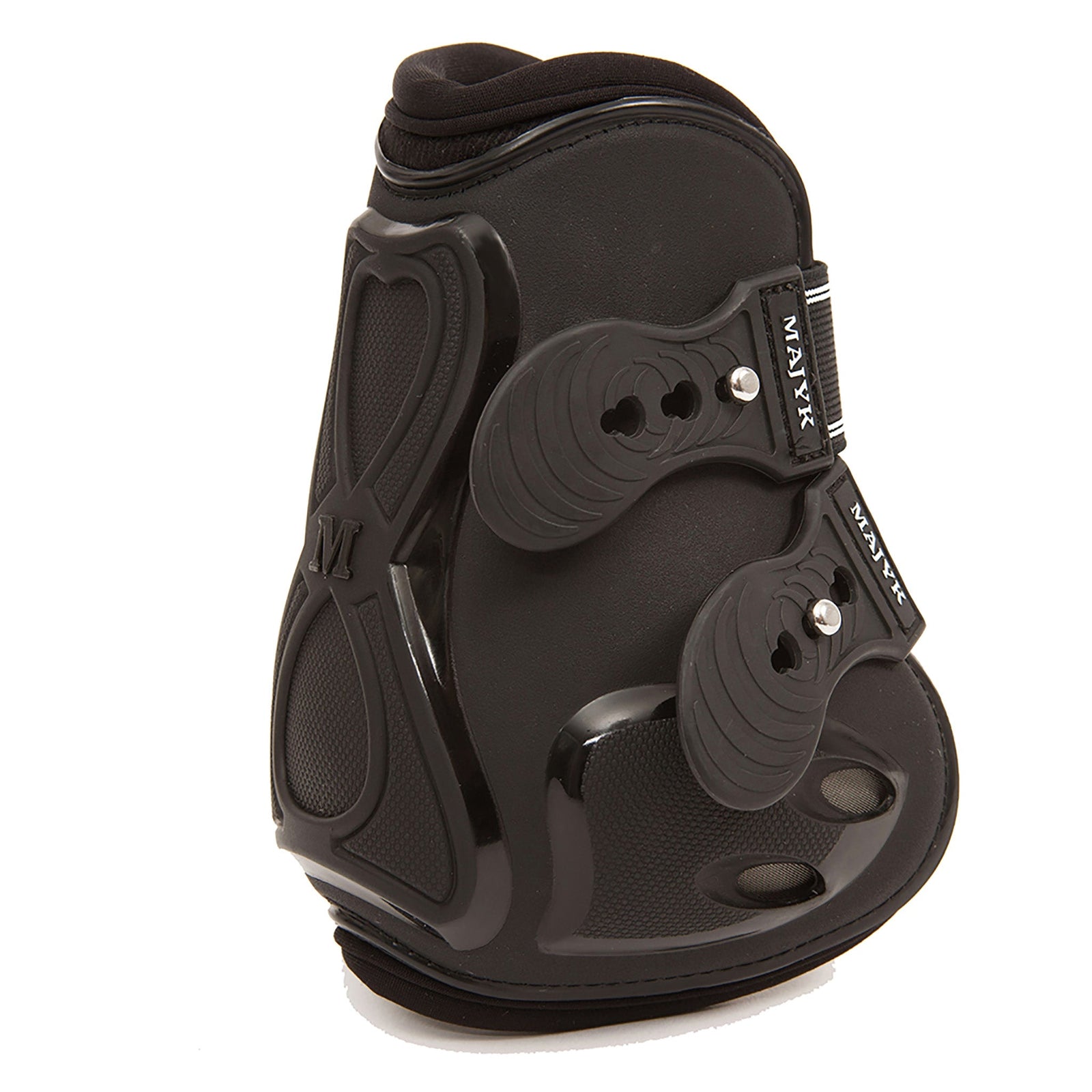 Majyk Equipe Boyd Martin Hyperflex Snap Close Hind Jump Boots Black-Top Brands-The Equestrian