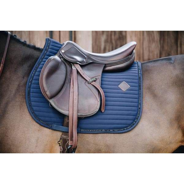 Kentucky Jumping Saddle Pad Pearls-Dapple EQ-The Equestrian