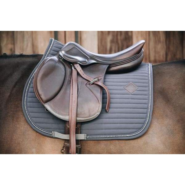 Kentucky Jumping Saddle Pad Pearls-Dapple EQ-The Equestrian