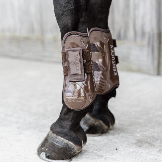 Kentucky Tendon Boots Velcro-Dapple EQ-The Equestrian