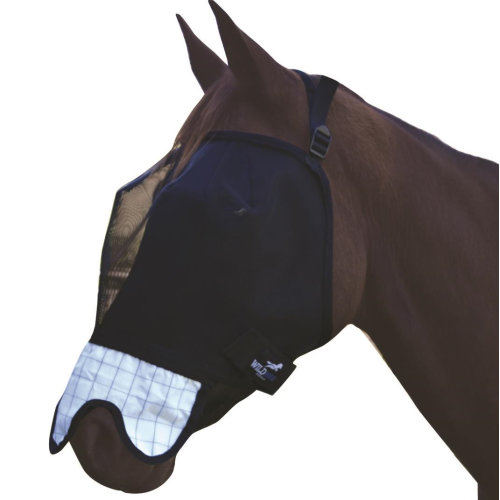 Wild Horse 3 Dart Fly Veil - WRS Nose-Trailrace Equestrian Outfitters-The Equestrian