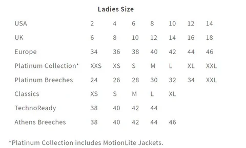 Alessandro Albanese Alessandro Albanese Sizing Charts chart 3